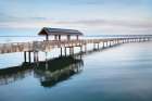 Boulevard Park Boardwalk-Taylor Dock on Bellingham Bay-Bellingham Art Print